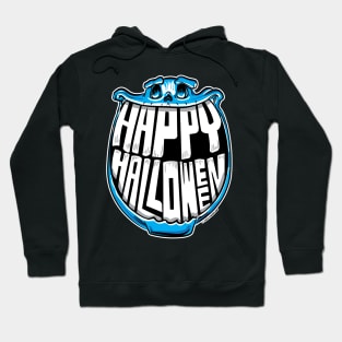 Happy Halloween Grin Skull Hoodie